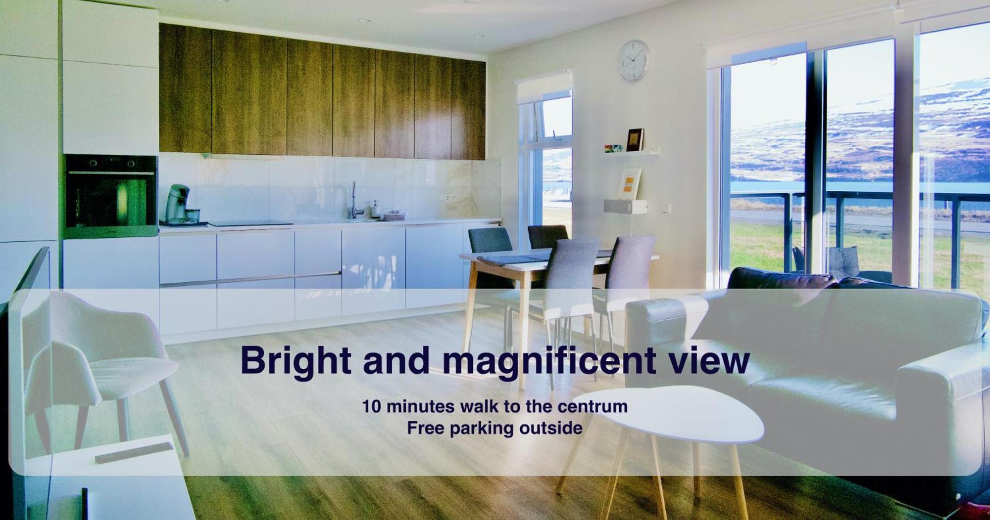 Dream View Apartment 阿克雷里 外观 照片